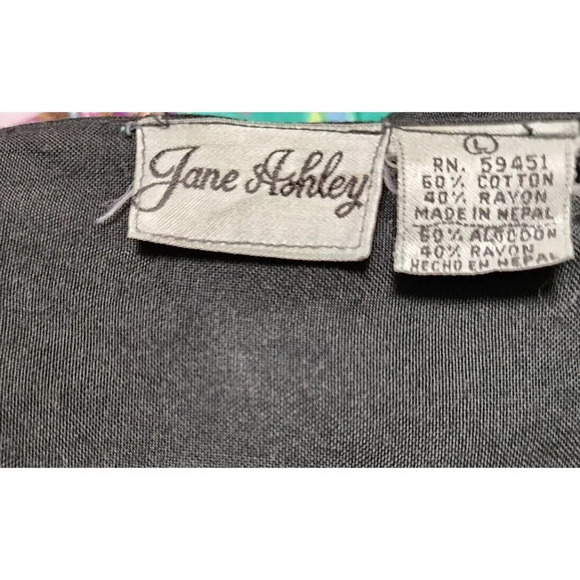 Womens 90s Vintage Tapestry Woven Vest Southwest Size Large Made in Nepal - Picture 5 of 6